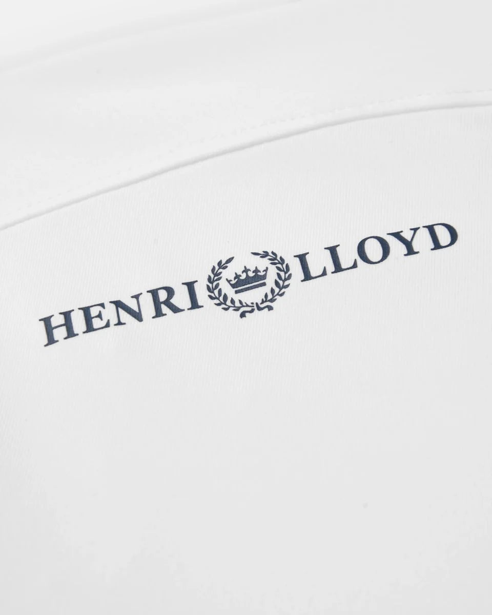 HENRI LLOYD DRI-FAST LONG SLEEVE TEE - WHITE