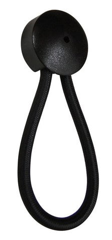 CANVAS SHOCK CORD LOOP 90mm BLACK