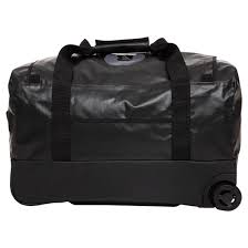 BURKE WILSON WHEELIE DUFFLE BAG - BLACK