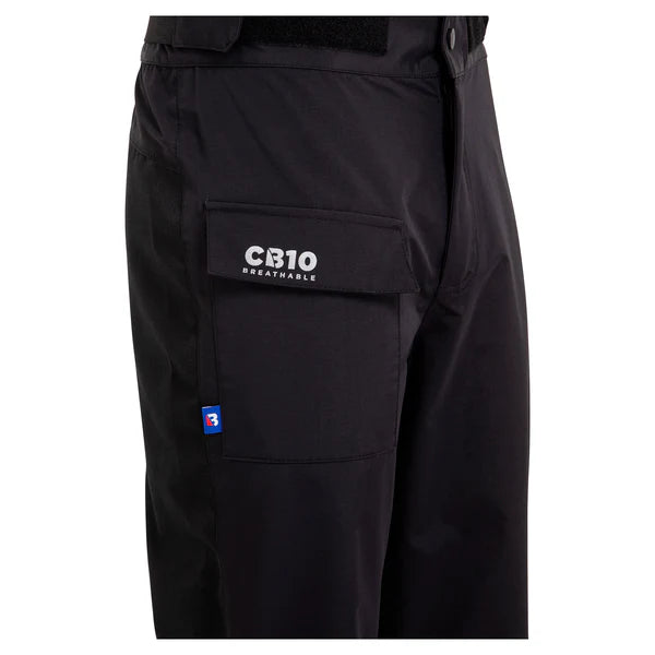 BURKE BASS CB10 TROUSER - BLACK