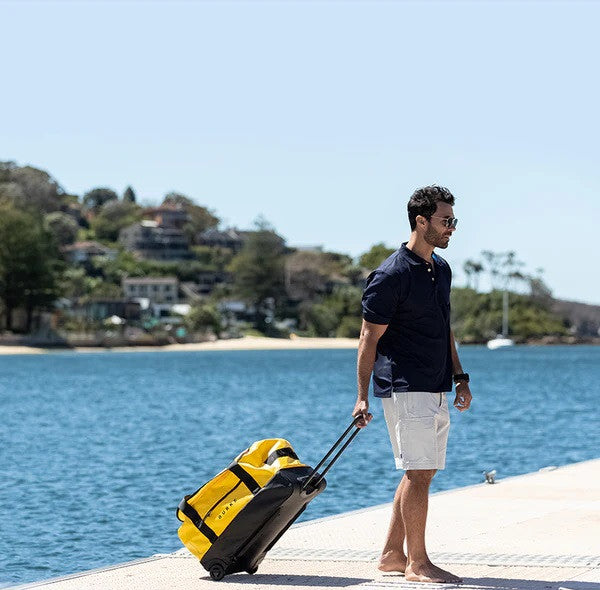 BURKE WILSON DUFFLE BAG - YELLOW
