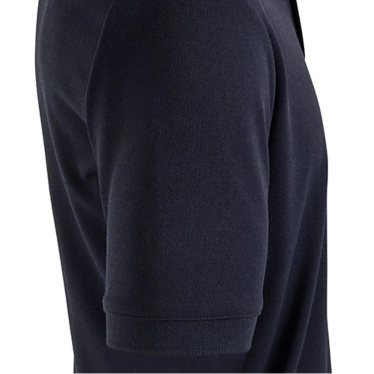 BURKE SHORT SLEEVE CREW POLO - NAVY