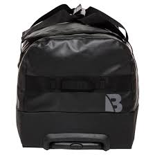 BURKE WILSON WHEELIE DUFFLE BAG - BLACK