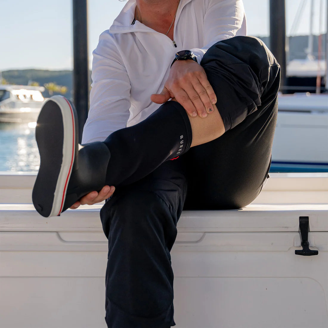 BURKE BASS CB10 TROUSER - BLACK