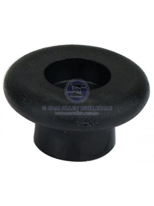 CORD BUTTON LARGE BLACK