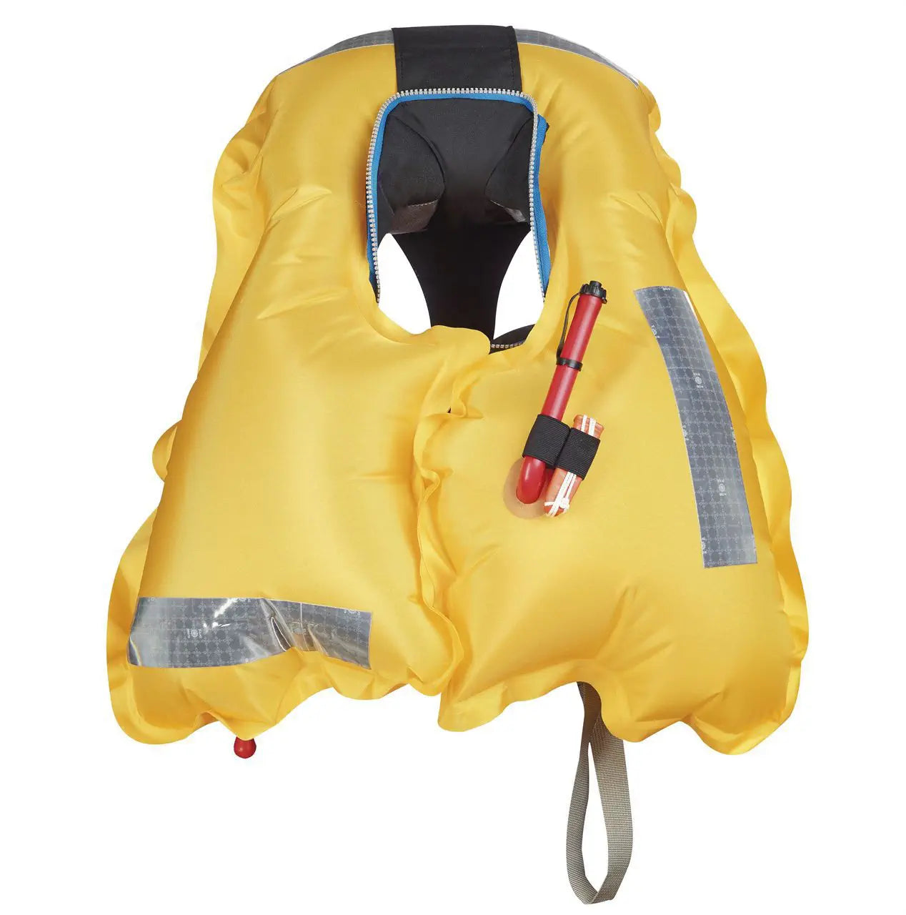 CREWSAVER CREWFIT 180N PRO - MANUAL WITH HARNESS - BLACK / BLUE