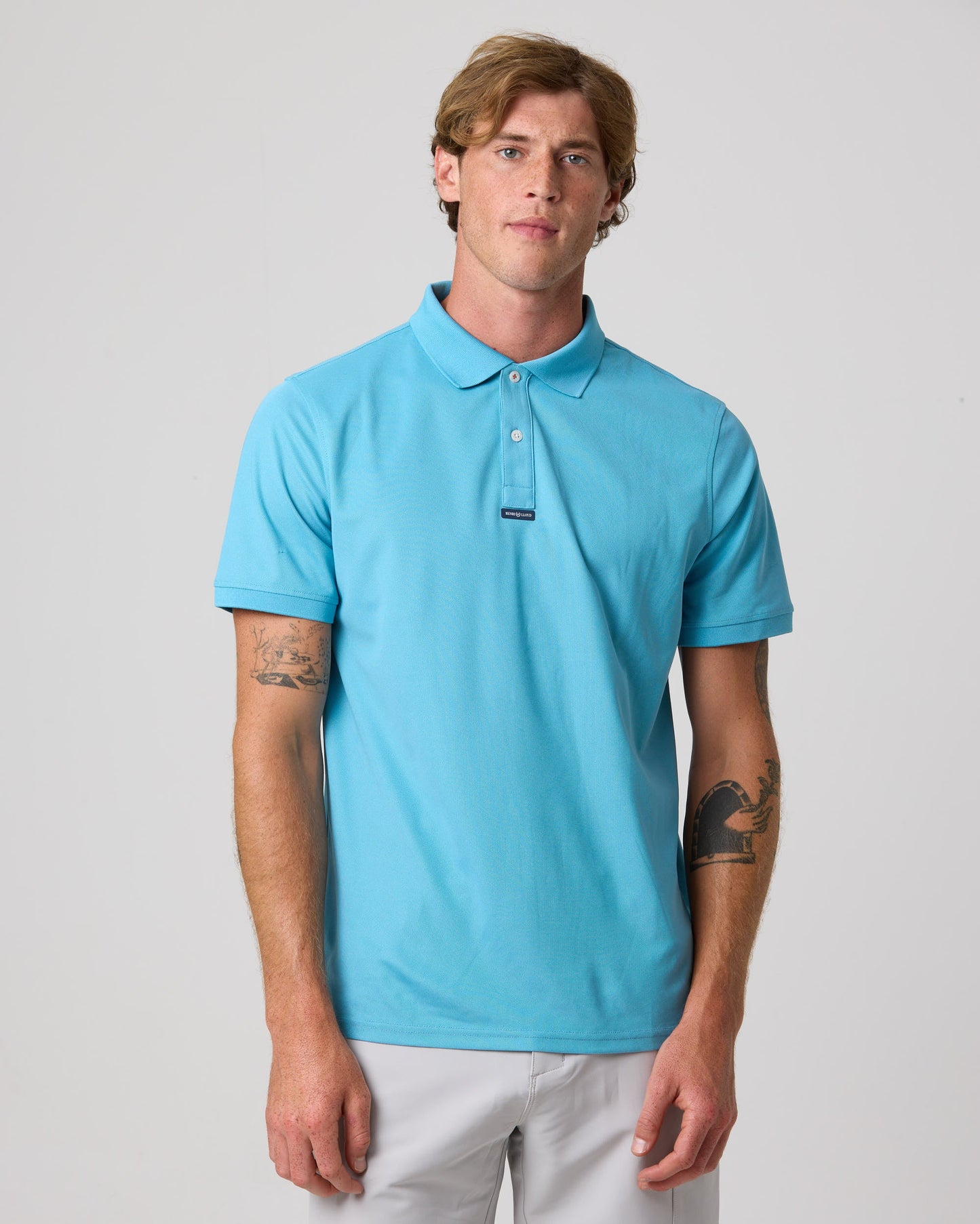 HENRI LLOYD DRI-FAST POLO - CARIBBEAN SEA