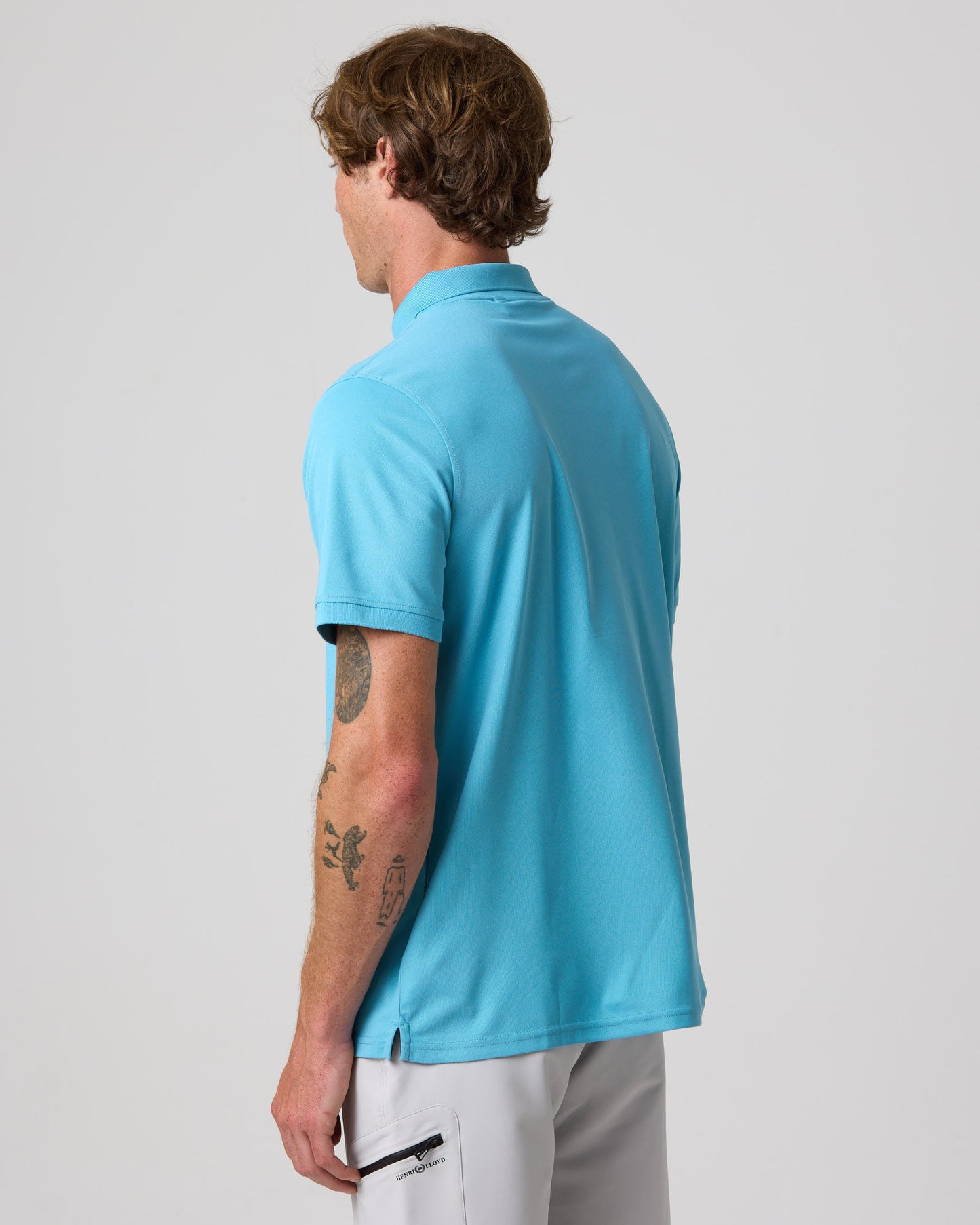 HENRI LLOYD DRI-FAST POLO - CARIBBEAN SEA