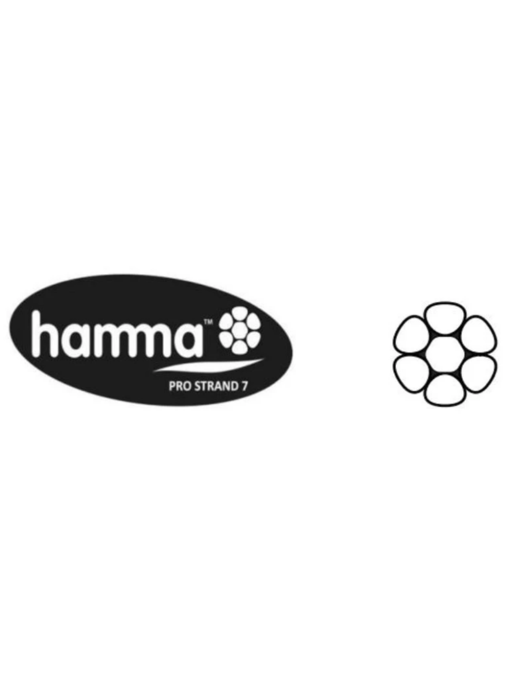 HAMMA PRO 4.00MM 1X7 WIRE ROPE G316 - SOLD PER METRE