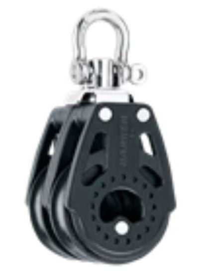 HARKEN 2638 40MM CARBO DOUBLE SWIVEL BLOCK