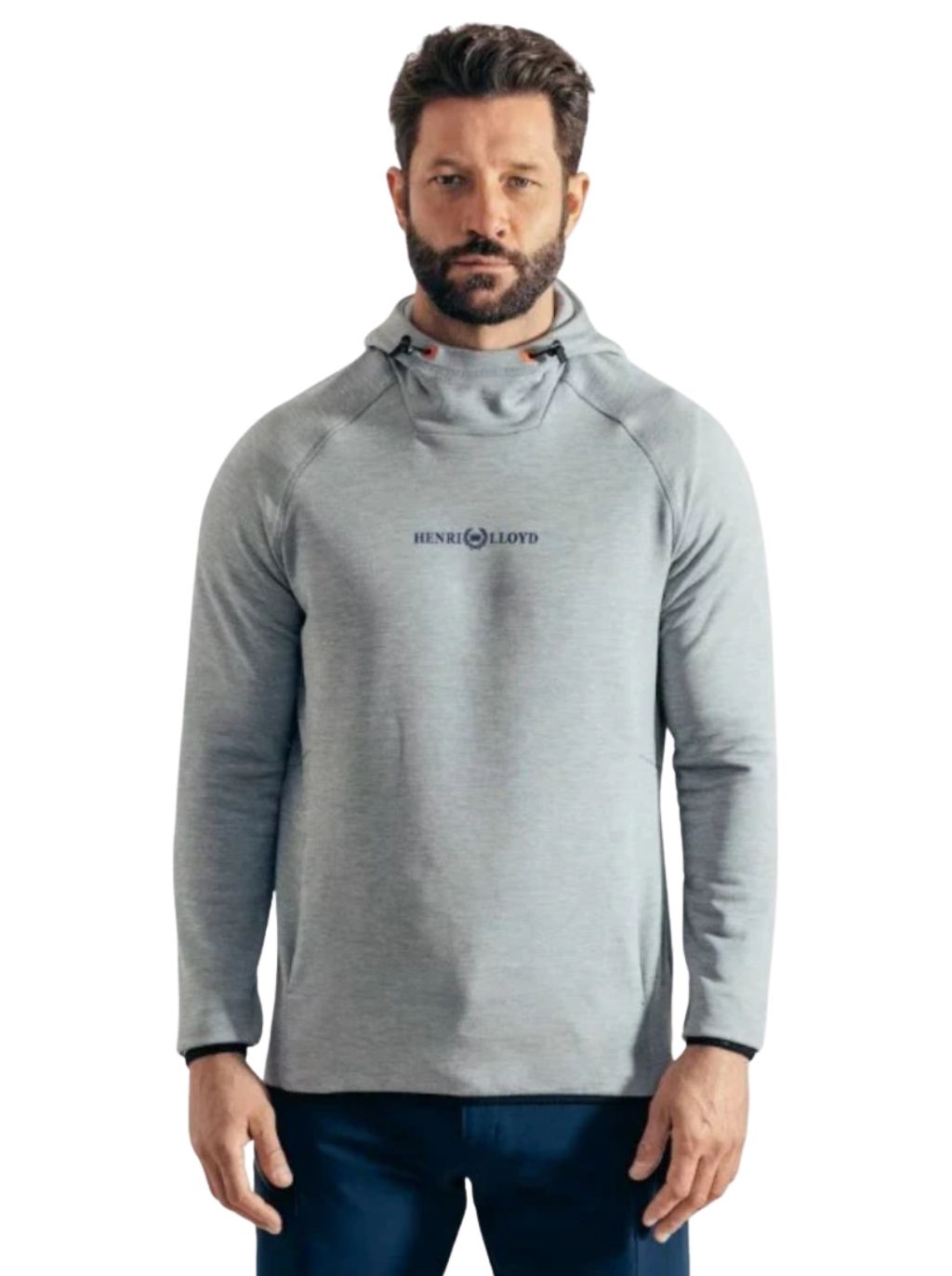 HENRI LLOYD AKTIV STRETCH HOOD - GREY MARL
