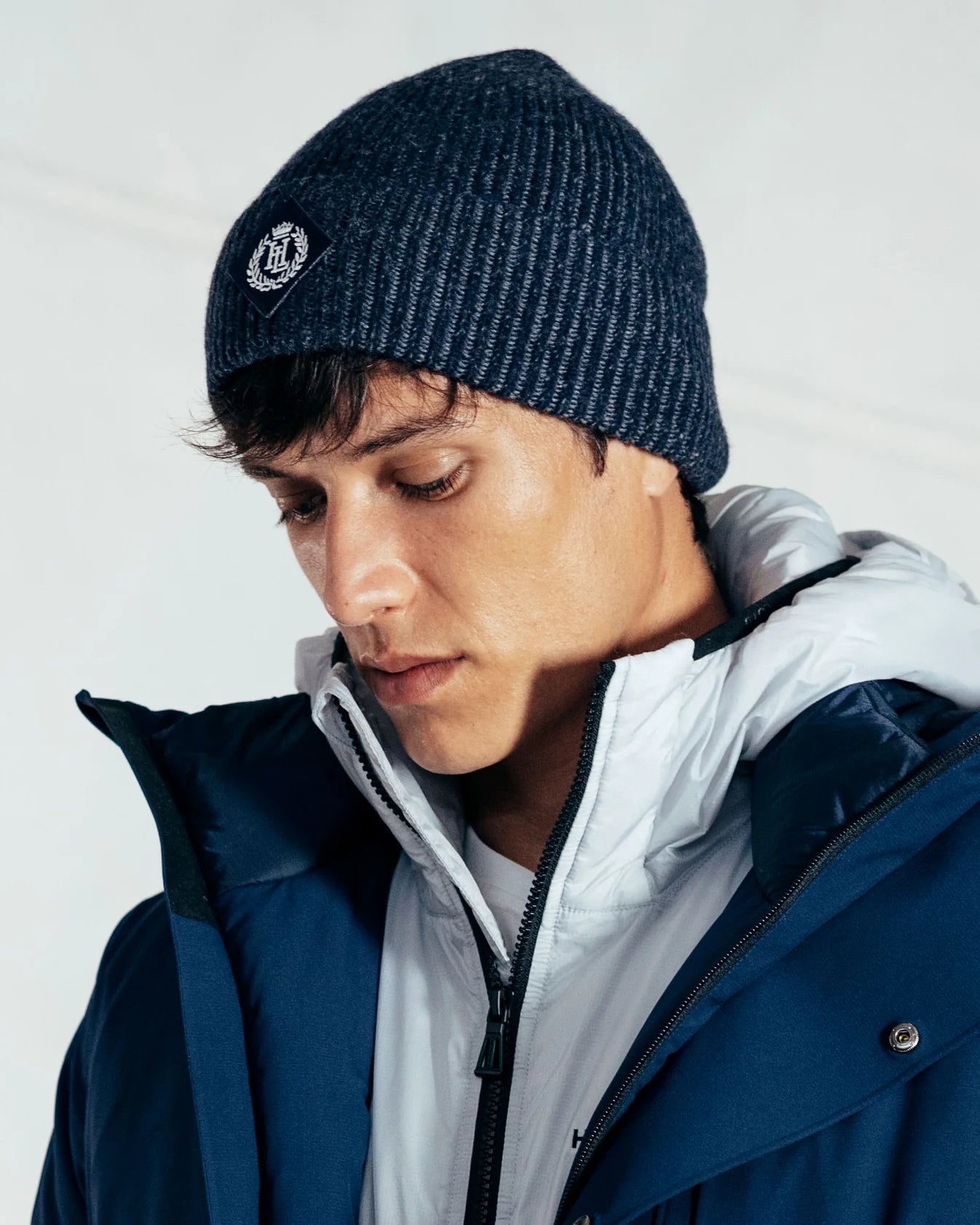 HENRI LLOYD BOSUN RWS KNITTED BEANIE - NAVY BLACK