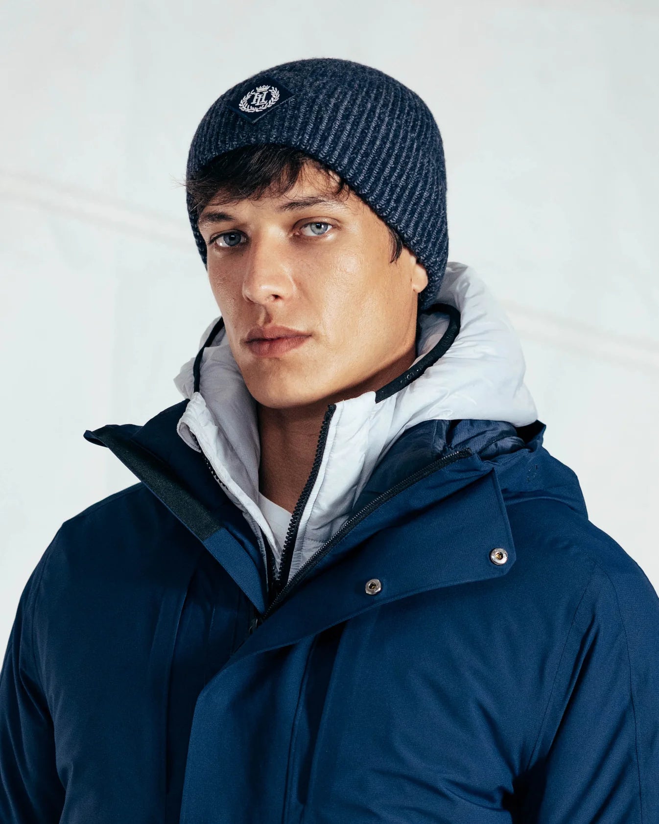 HENRI LLOYD BOSUN RWS KNITTED BEANIE - NAVY BLACK