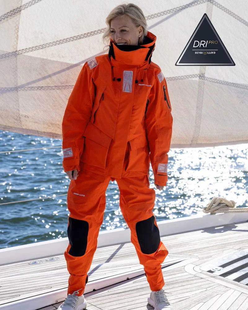 HENRI LLOYD WOMEN'S O-RACE JACKET - ORANGE