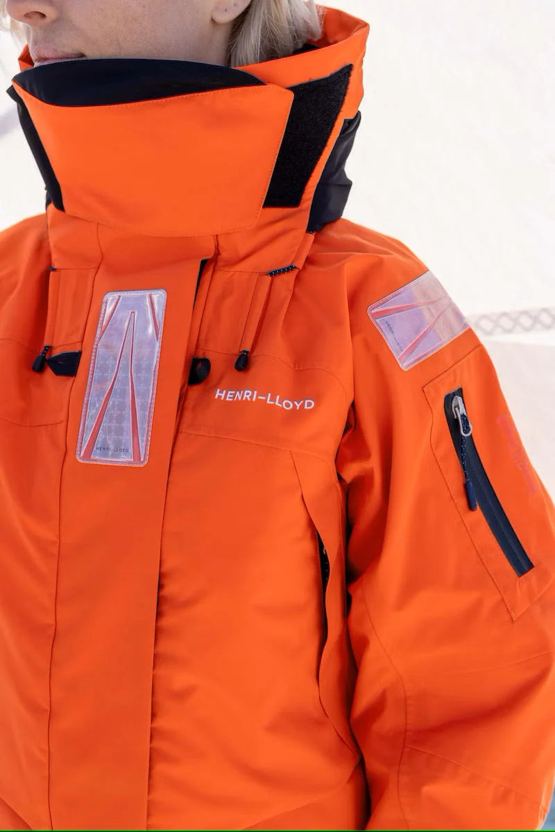 HENRI LLOYD WOMEN'S O-RACE JACKET - ORANGE