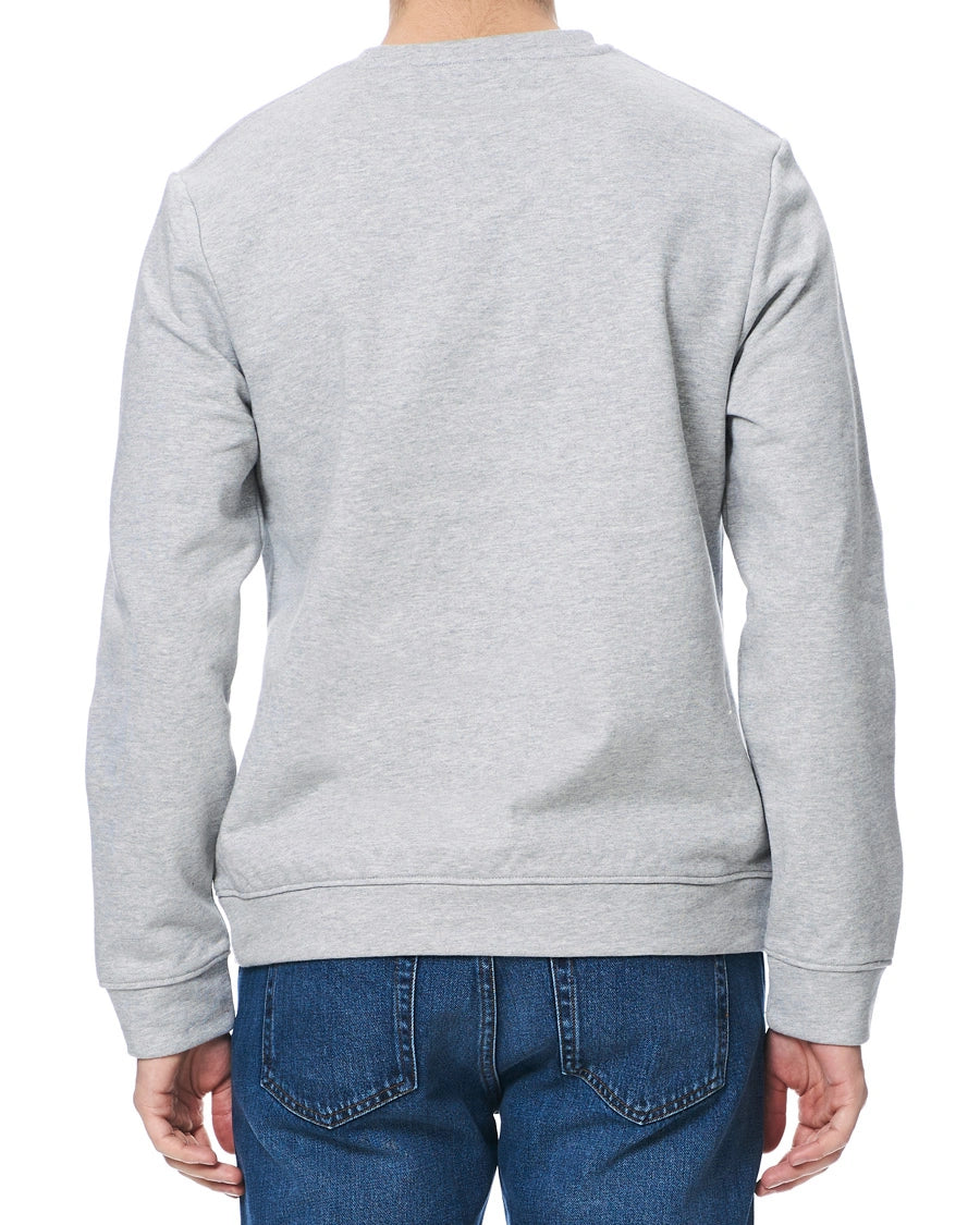HENRI LLOYD ROUND THE WORLD SWEATSHIRT - GREY MELANGE