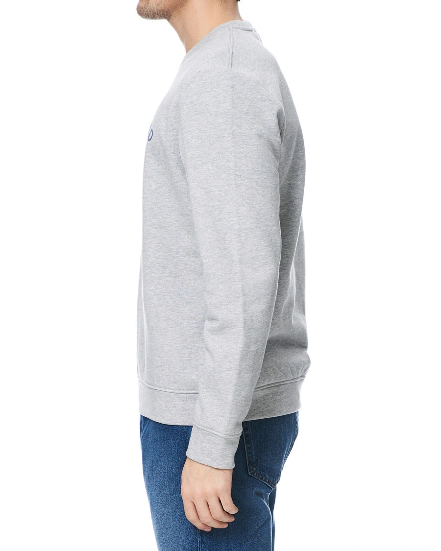 HENRI LLOYD ROUND THE WORLD SWEATSHIRT - GREY MELANGE