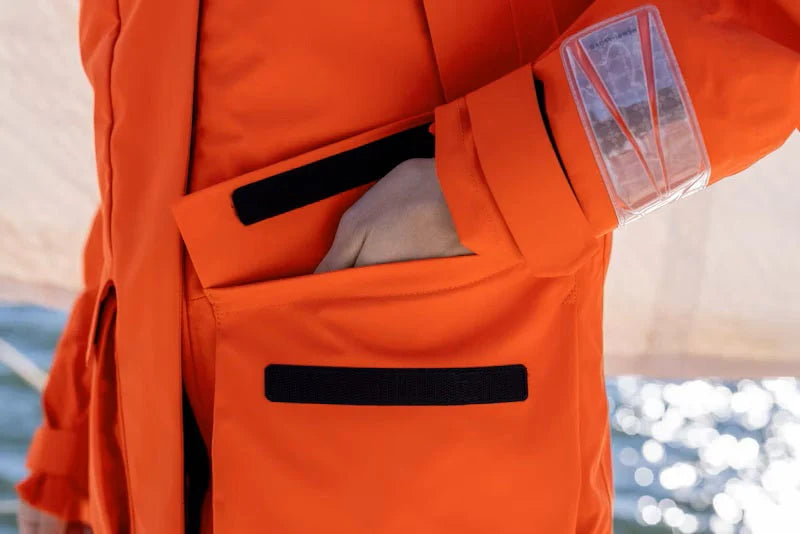 HENRI LLOYD WOMEN'S O-RACE JACKET - ORANGE