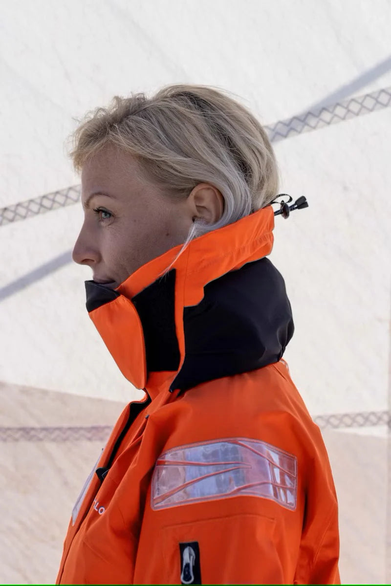 HENRI LLOYD WOMEN'S O-RACE JACKET - ORANGE