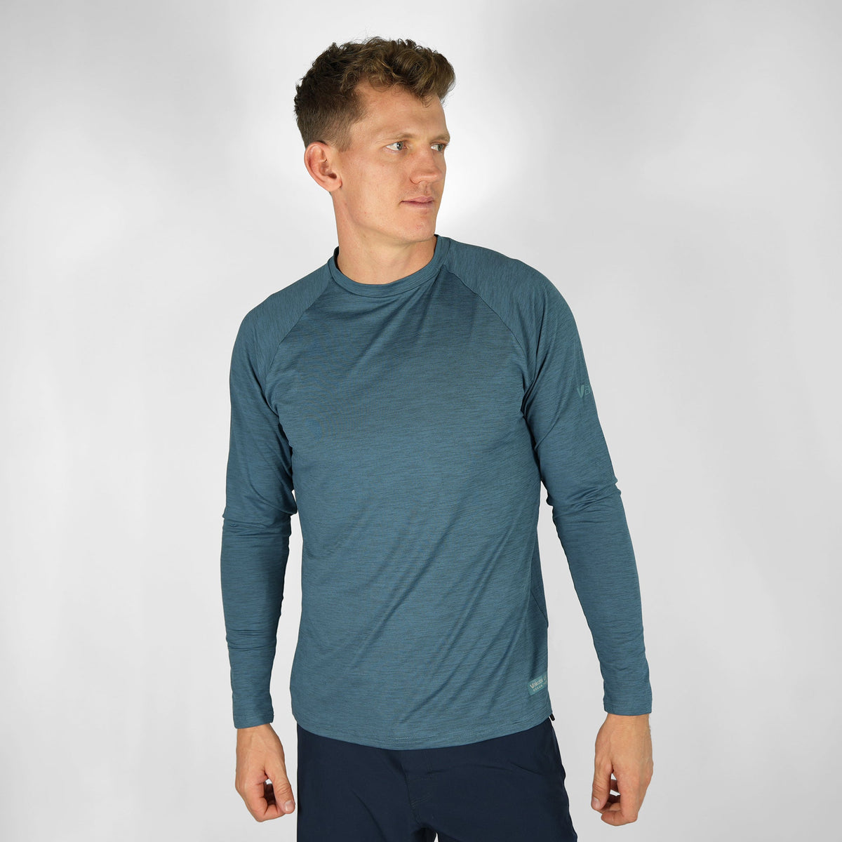 Vaikobi UV Ocean Tech Long Sleeve Tee - Ocean Blue