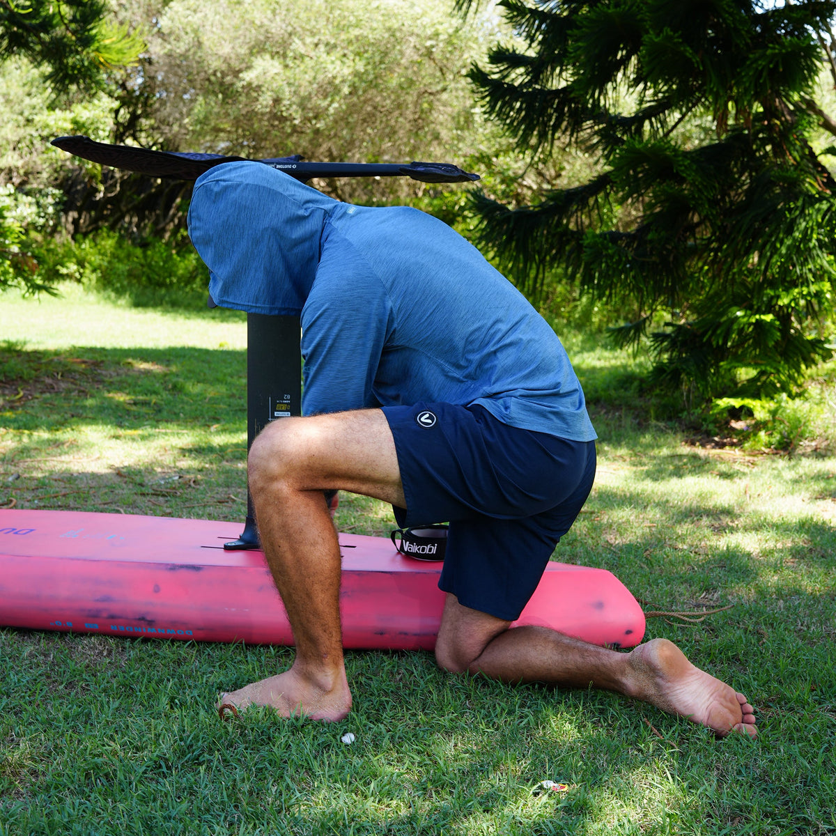 Vaikobi UV Performance Hooded Tech Top - Ocean Blue