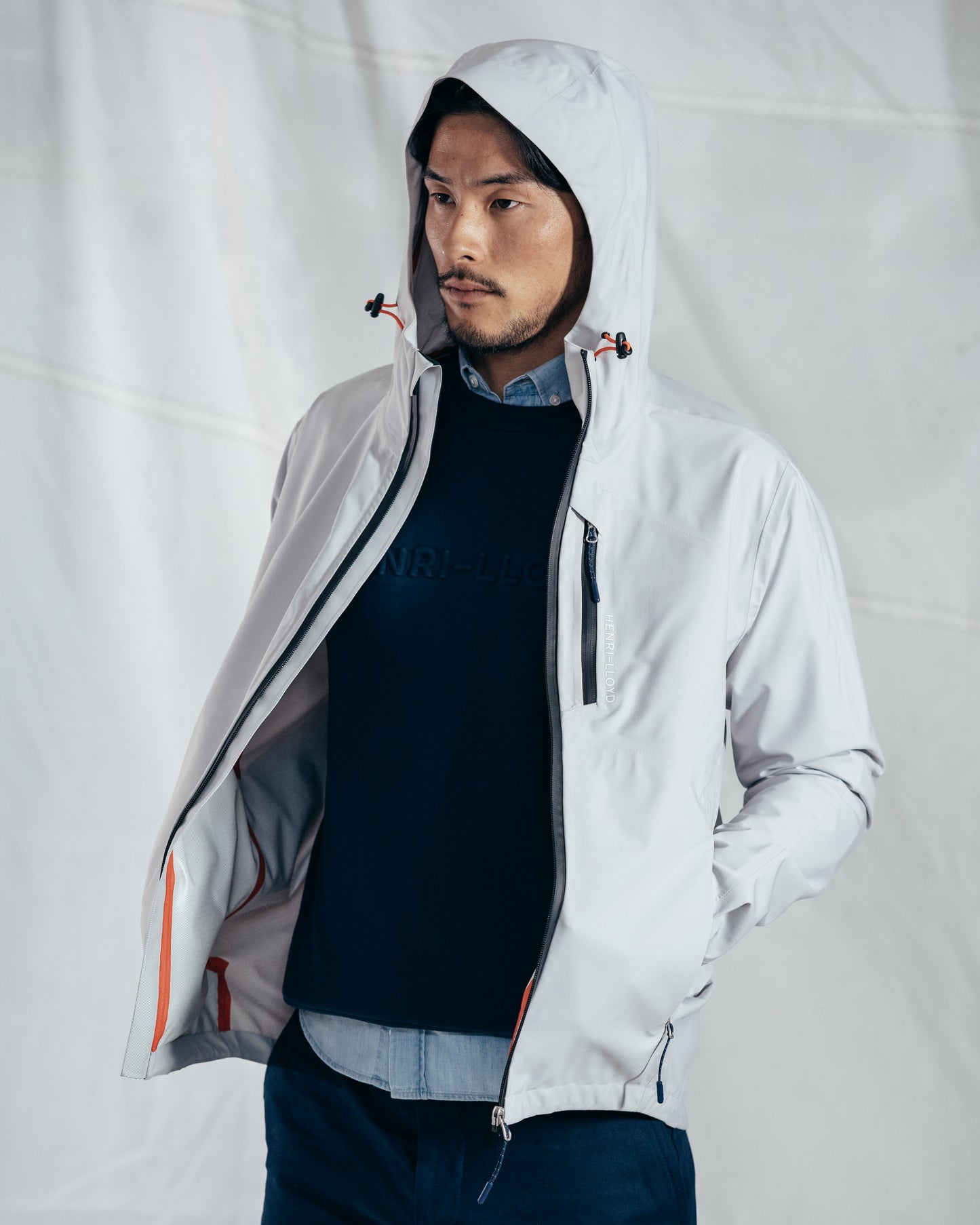 HENRI LLOYD MAV-LITE SHELL JACKET- ICE