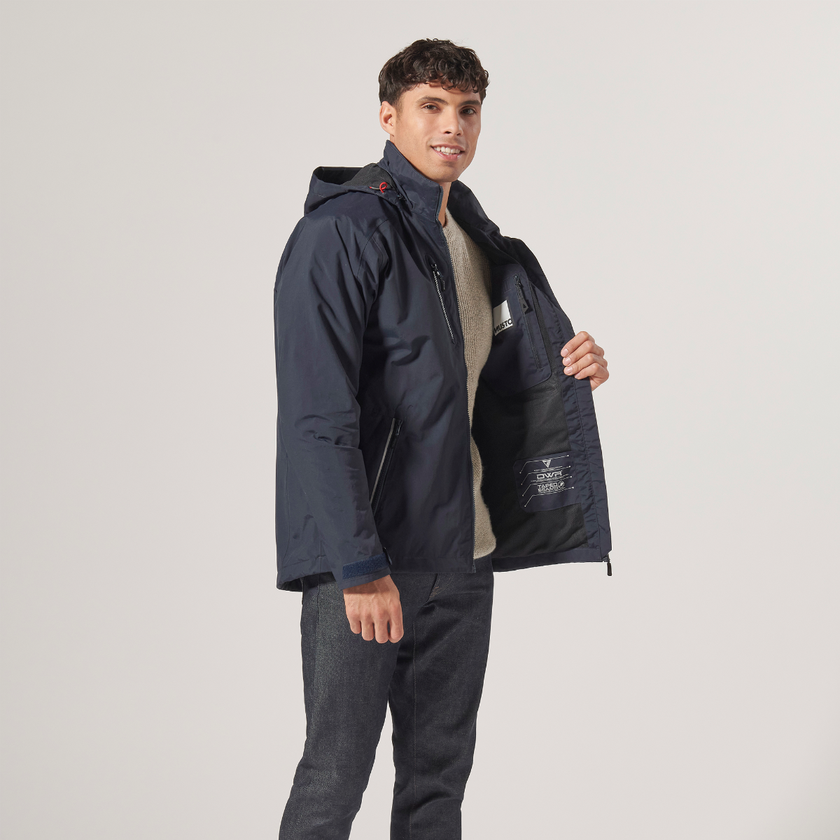 MUSTO BR1 SARDINIA 2.0 JACKET - OMBRE BLUE