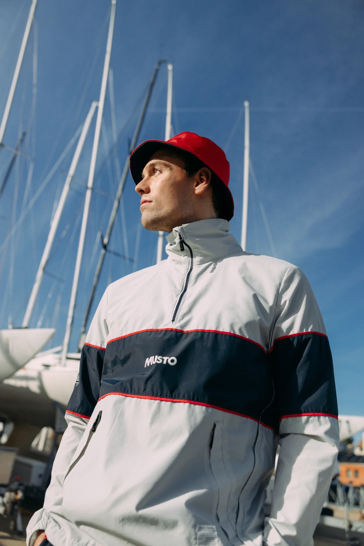MUSTO SALCOMBE REVERSIBLE BUCKET HAT