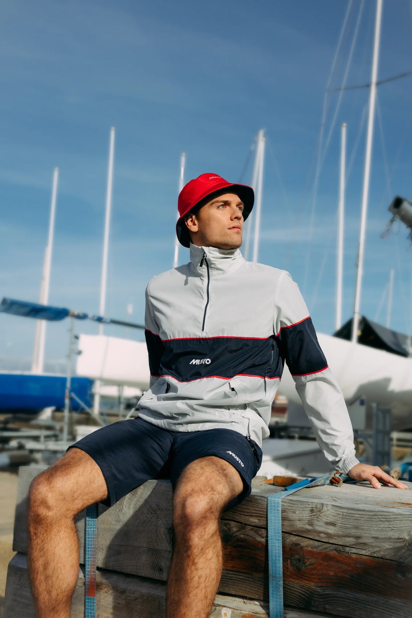 MUSTO SALCOMBE REVERSIBLE BUCKET HAT