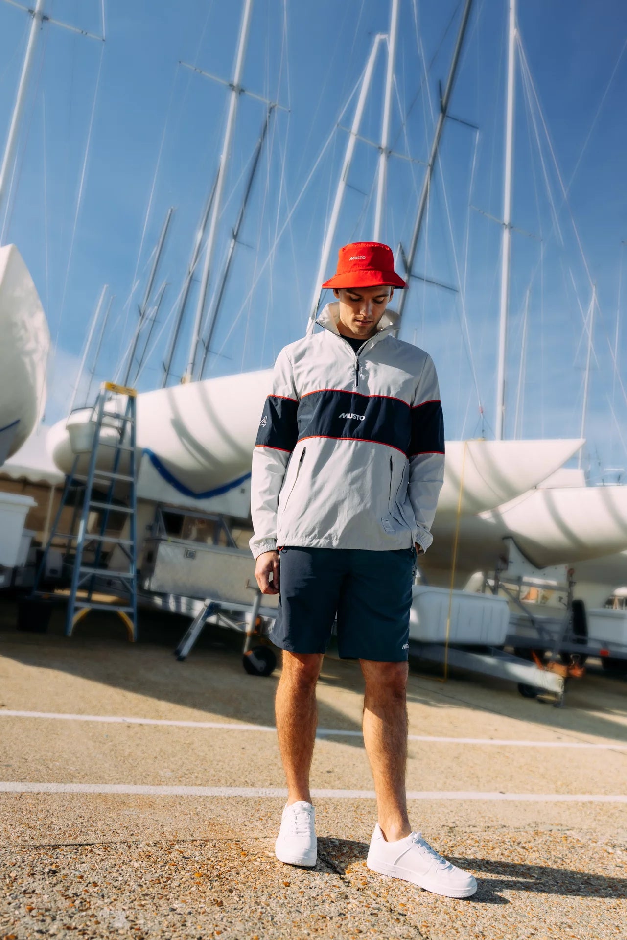 MUSTO SALCOMBE REVERSIBLE BUCKET HAT