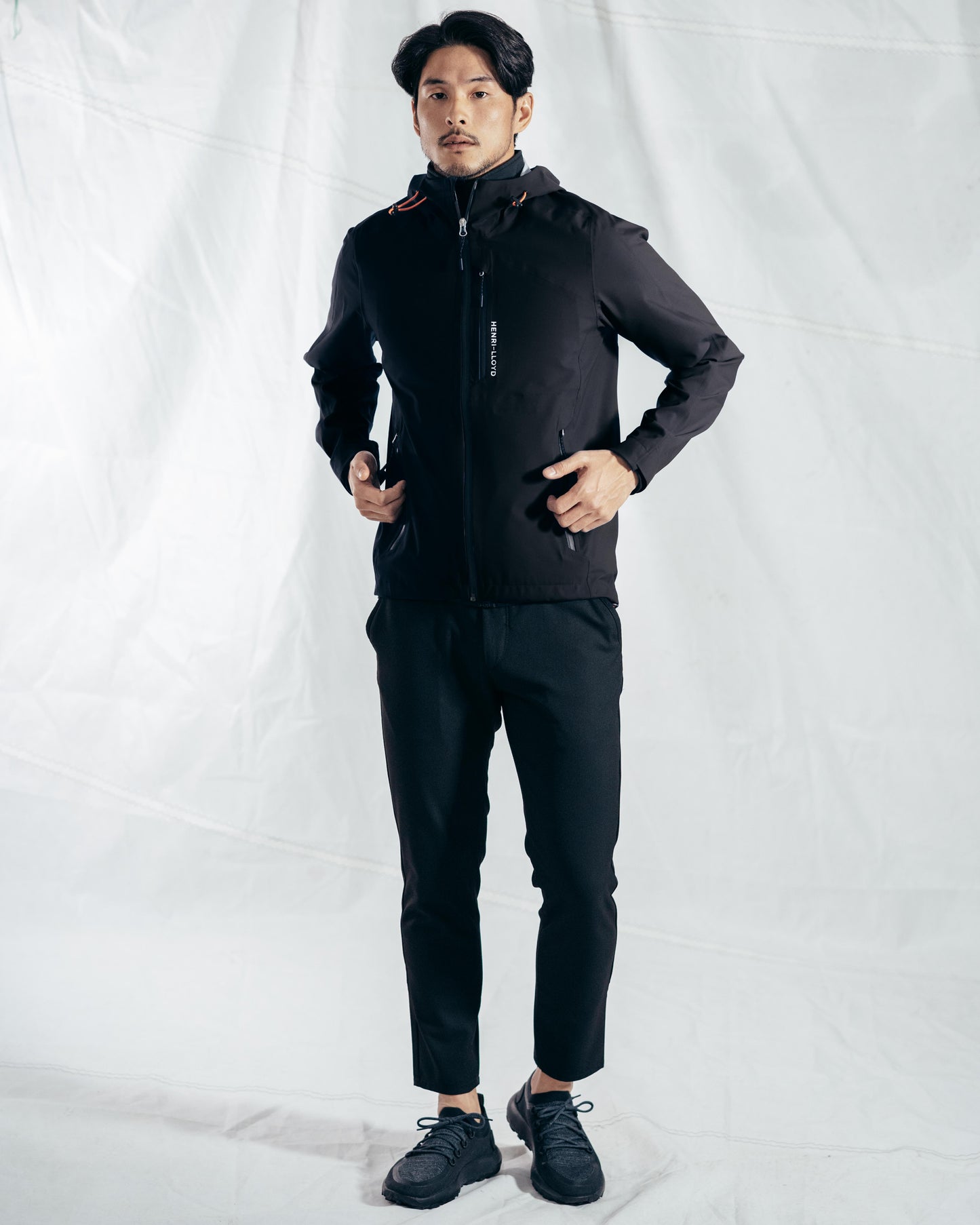 HENRI LLOYD MAV-LITE  JACKET- BLACK