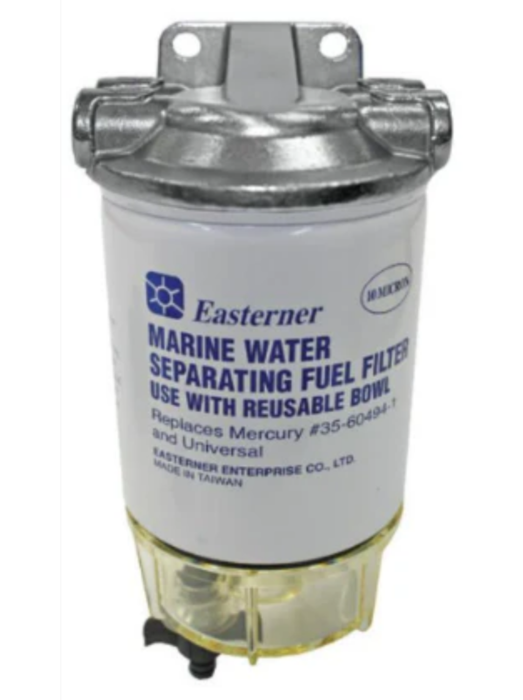 WATER SEPERATING FUEL FILTER KIT - STAINLESS STEEL HEAD