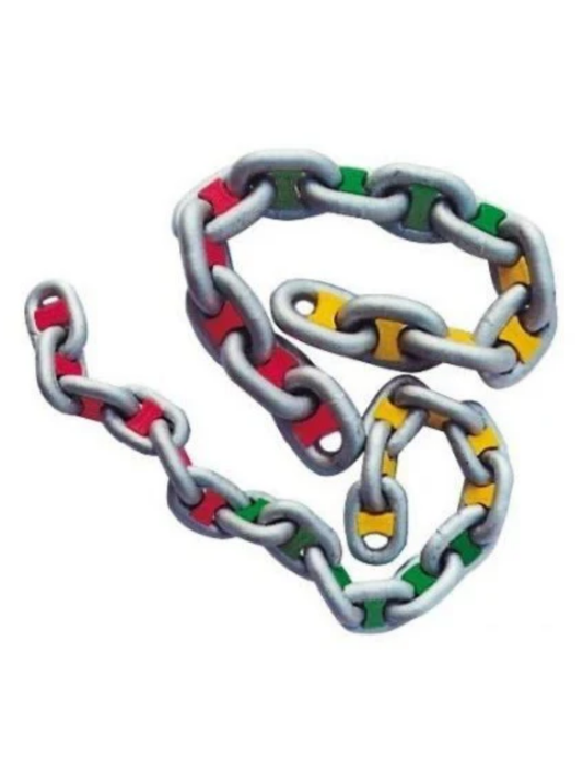 YELLOW CHAIN MARKERS - 10MM