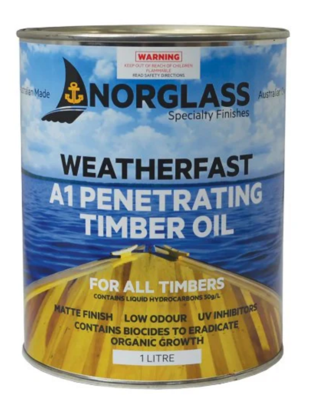 WEATHERFAST A1 PENETRATING TIMBER OIL - 1 LITRE