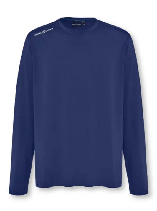 HENRI LLOYD DRI-FAST LONG SLEEVE TEE - BLUE