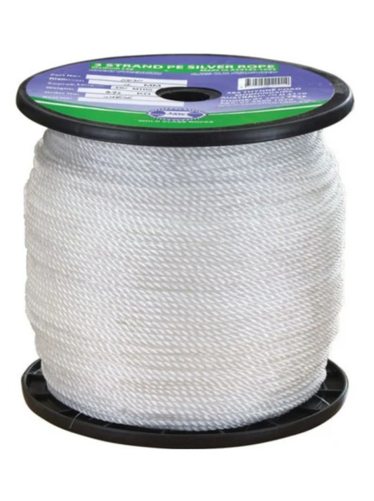 SUPAROPE 12MM POLYETHELENE 3 STRAND ROPE - SOLD PER METRE