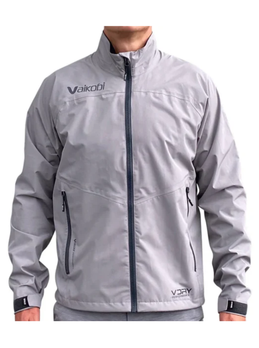 VAIKOBI VDRY PERFORMANCE ZIP JACKET - GREY