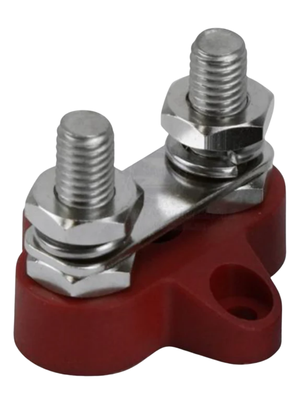 HEAVY DUTY TERMINAL STUDS M8 POSITIVE DUAL WITH LINK
