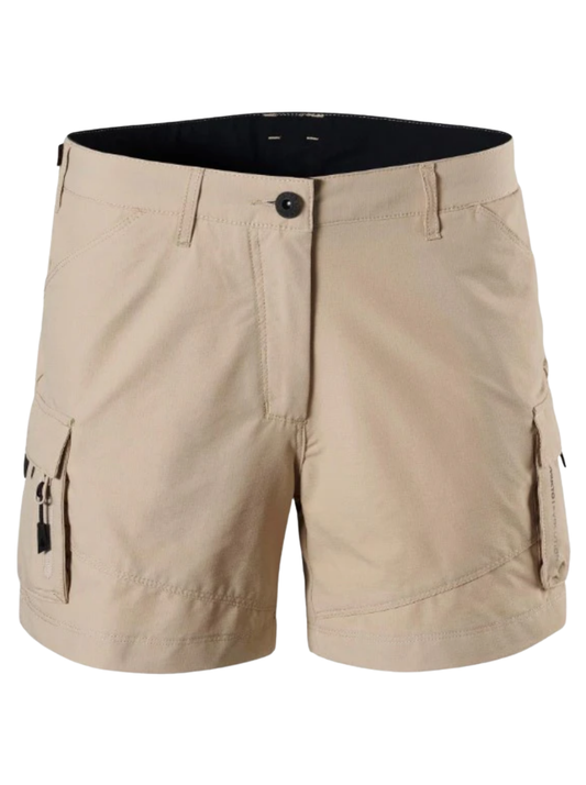 MUSTO WOMEN'S EVO DECK UV FAST DRY SHORT - LIGHT STONE