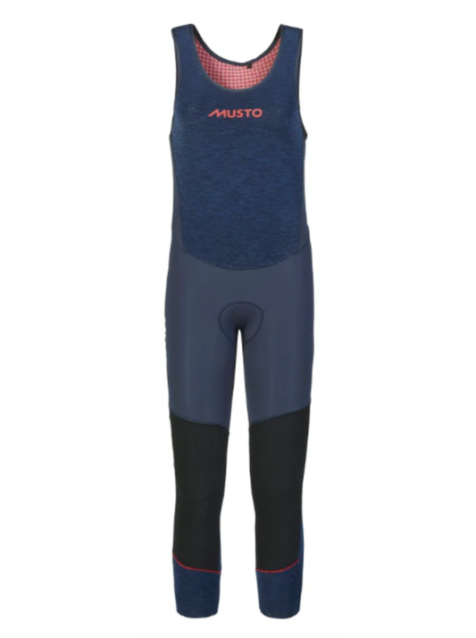 MUSTO JUNIOR FLEXLITE ALUMIN 3.0 LONG JOHN - MIDNIGHT MARL