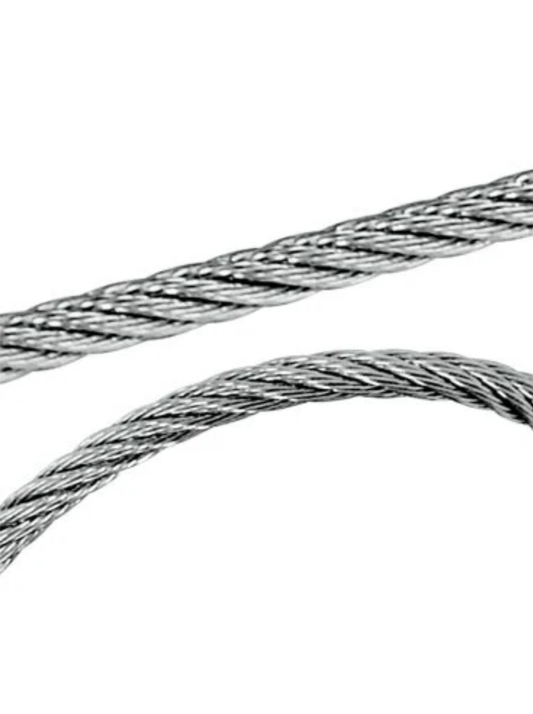 RONSTAN WIRE ROPE - 316 STAINLESS STEEL - 2.5MM, 1X19, - SOLD PER METRE