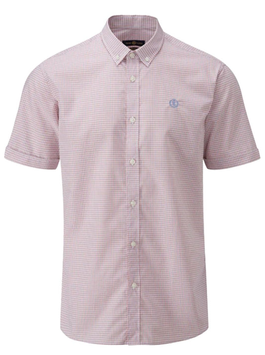 Ragnall Gingham Regular Shirt SS - WRS - DISCONTINUED STYLE