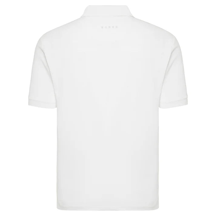 BURKE CREW POLO - SHORT SLEEVE - WHITE