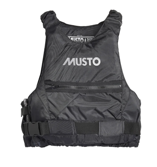 MUSTO CHAMPIONSHIP BUOYANCY AID - BLACK - CHILD