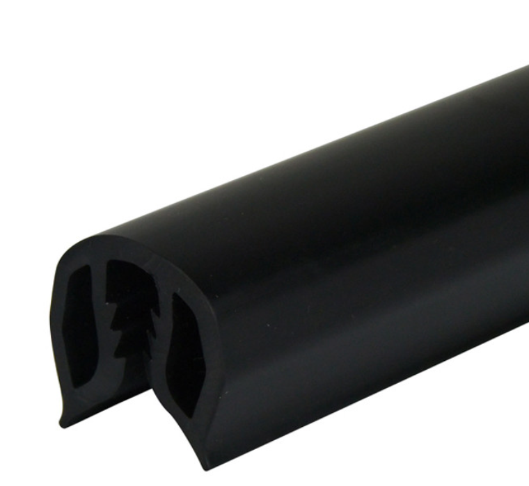 BLACK PVC GUNWALE MOULDING - 35MM  - SOLD PER METRE