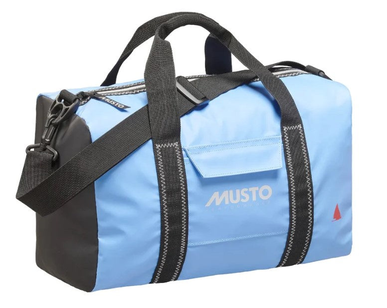 MUSTO GENOA SMALL CARRYALL - SILVER LAKE BLUE