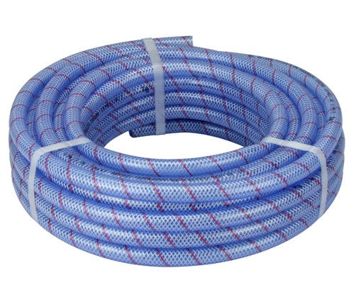 BRAIDED HOSE - TPR PETROL RESISTANT & FOOD GRADE  8mm - SOLD PER METRE