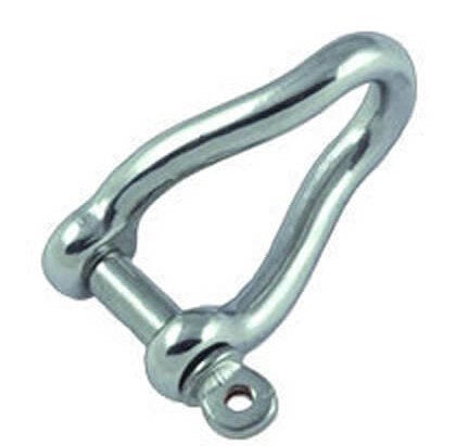 ALLEN FORGED TWISTED SHACKLE -  6mm