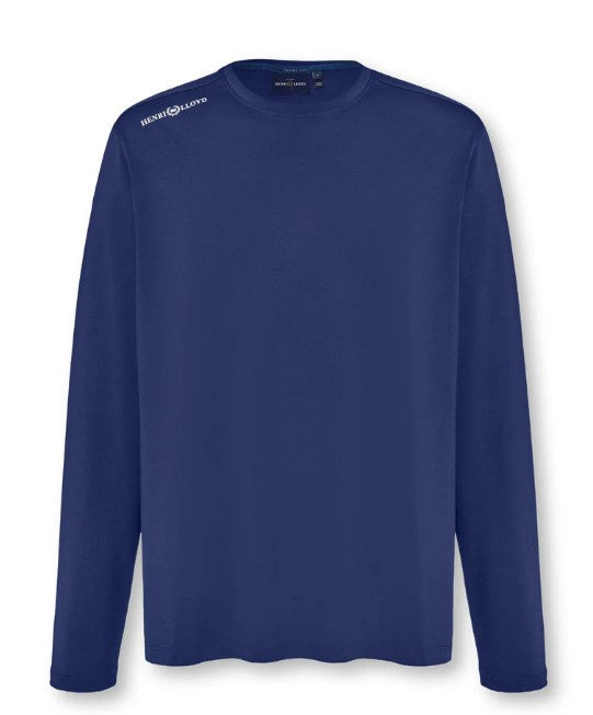 HENRI LLOYD DRI-FAST LONG SLEEVE TEE - BLUE