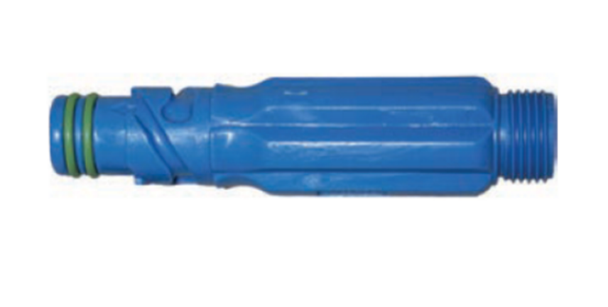 SPARE 3 GROOVE STRAIGHT HOSE ADAPTOR FITTING ONLY